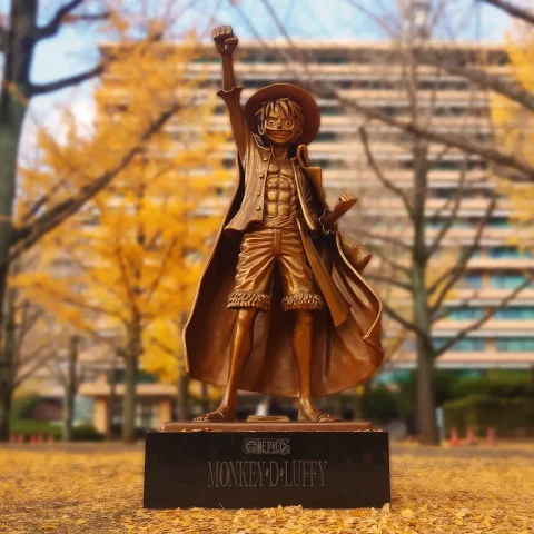 「モンキー・D・ルフィ像」ONE PIECE 熊本復興プロジェクト