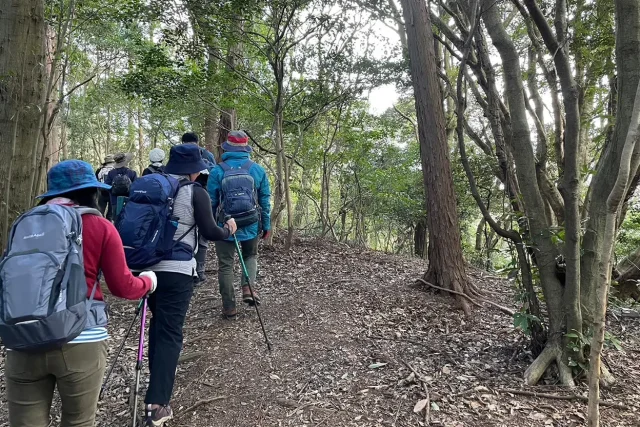 秋の木葉山トレッキングツアー【木葉山・高塚山・松ヶ平山周回コース】