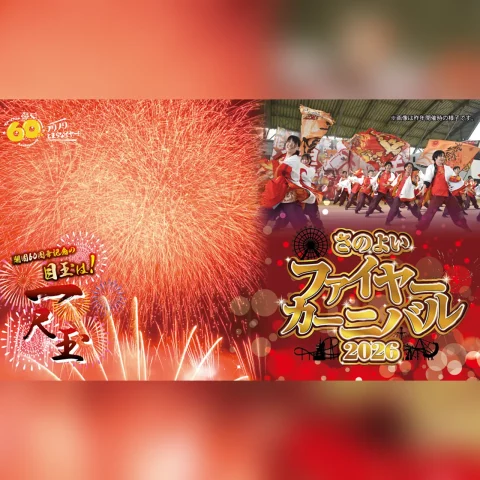 さのよいファイヤーカーニバル 2026
