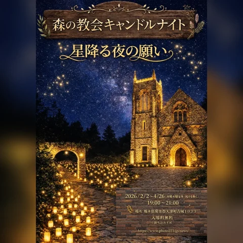 森の教会 キャンドルナイト